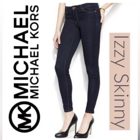 MICHAEL Michael Kors Denim - MICHAEL Michael Kors | Women’s Izzy Skinny Dark Wash Jeans